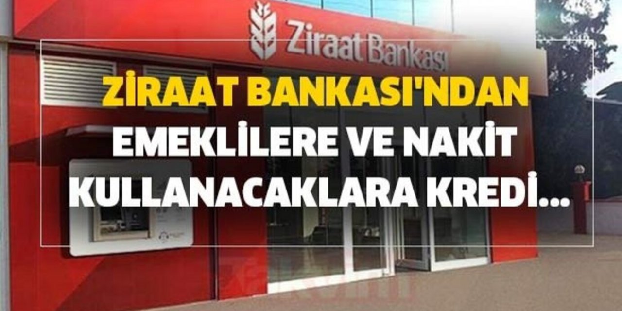 Ziraat Bankası Hemen Başvurana 36 Ay Vadeli 5000 TL kredi Verecek