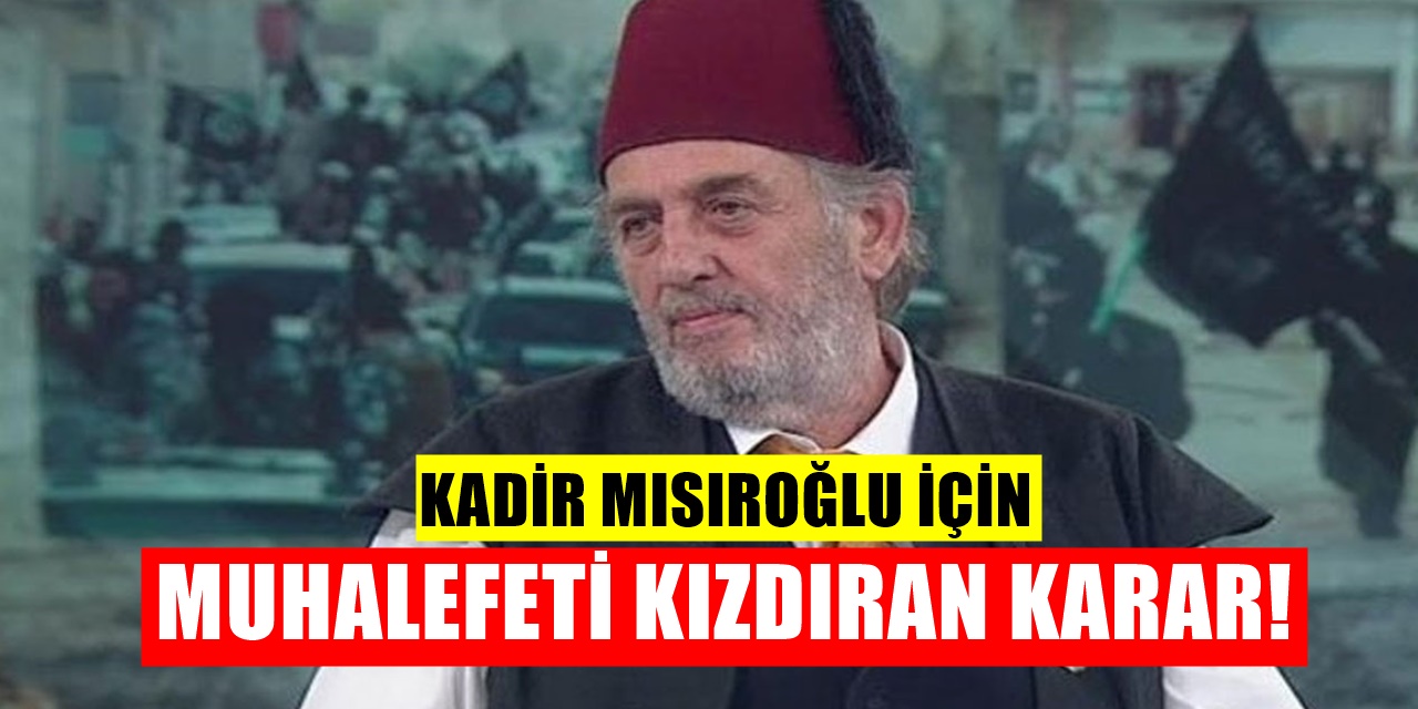 AKP'li Belediye Kadir Mısıroğlu'nun Adını Caddeye Verecek Haberi Muhalefeti Kızdırdı