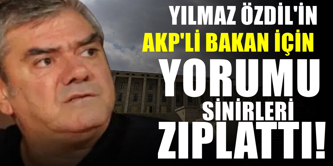 Yılmaz Özdil'i Mahkemelik Edecek AKP'li Bakan Yazısı! İstifa sonrası şok satırlar
