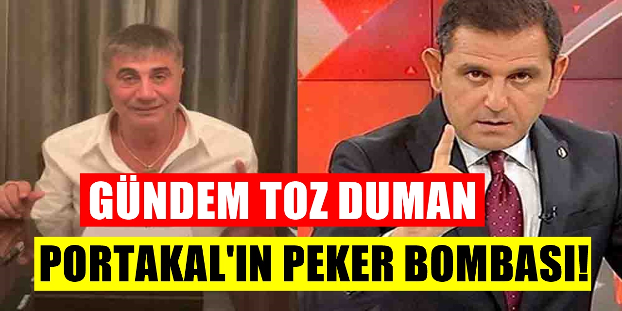 Fatih Portakal'dan Sedat Peker'le İlgili Çarpıcı İddia! Sözleri Sosyal medyayı ayağa kaldırdı