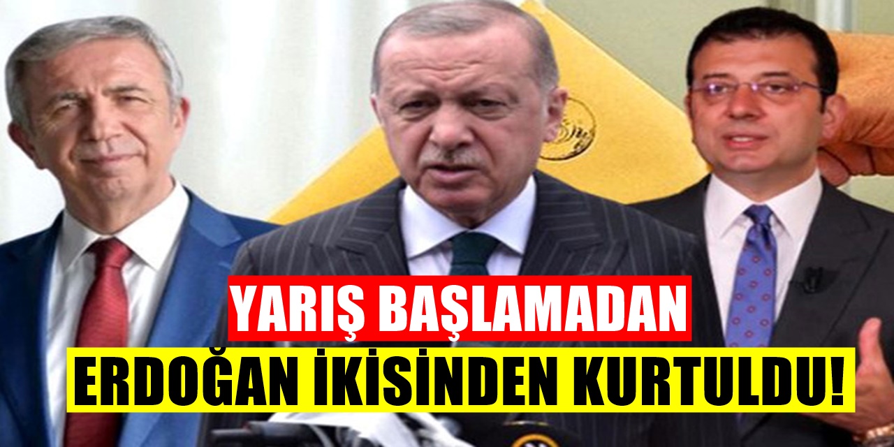 Ekrem İmamoğlu veya Mansur Yavaş'ın adaylık ihtimali kalmadı