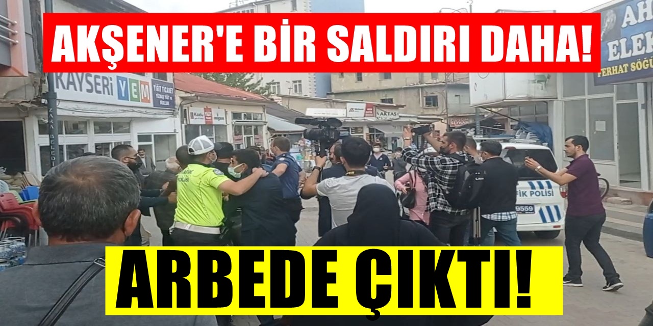 Meral Akşener'e Engellemeler ve Saldırılar Sürüyor Mitinginde Arbede Çıktı!