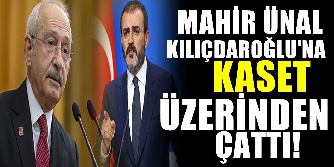 Mahir Ünal, Erdoğan'ın prompter konuşmasını Kılıçdaroğlu'na Saydırarak Böyle Savundu
