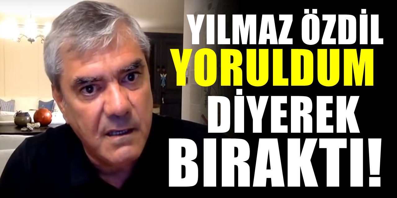 Yılmaz Özdil Aldığı Kararı Herkese Duyurdu Yoruldum Diyerekten Veda Etti