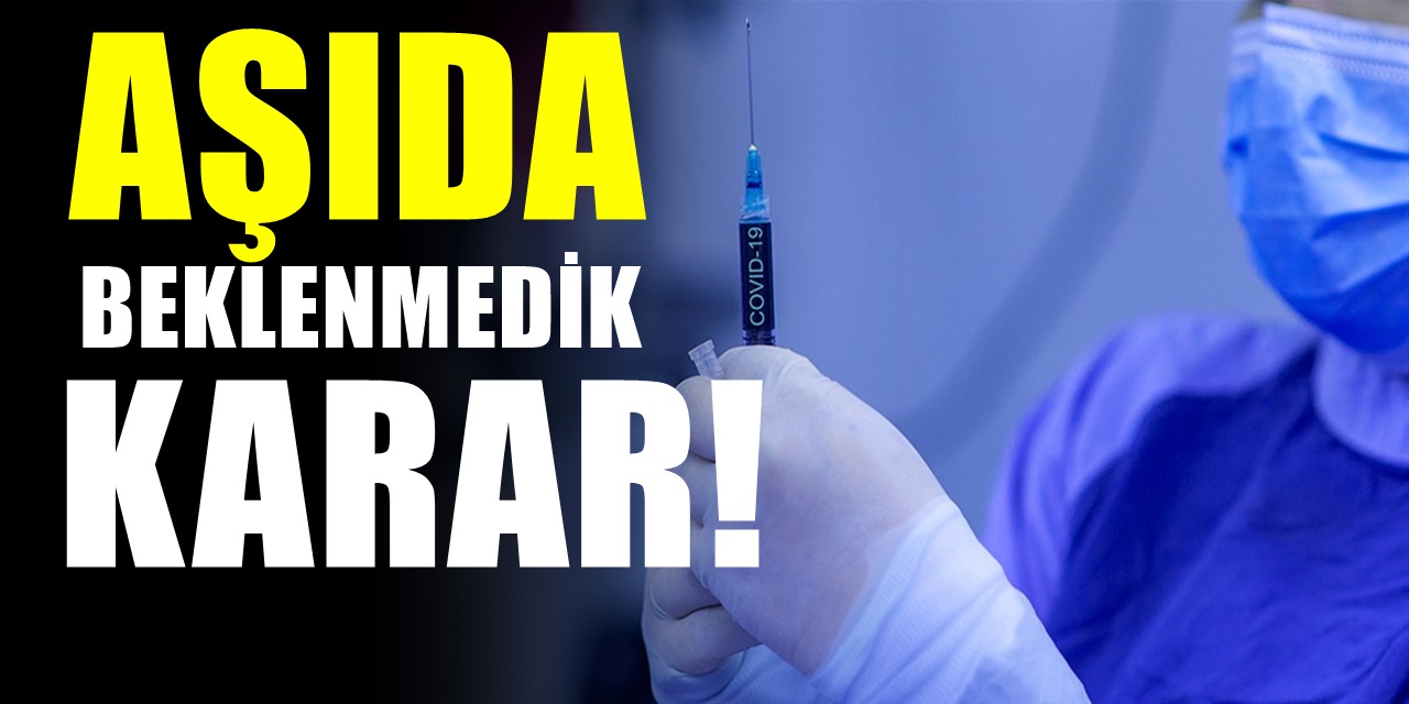 Sağlık Bakanlığı Aşı Konusunda Geri Adım Attı! Randevular İptal