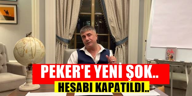 Sedat Peker'in Hesapları Kapatılmaya Başlandı! Resmen Sildiler