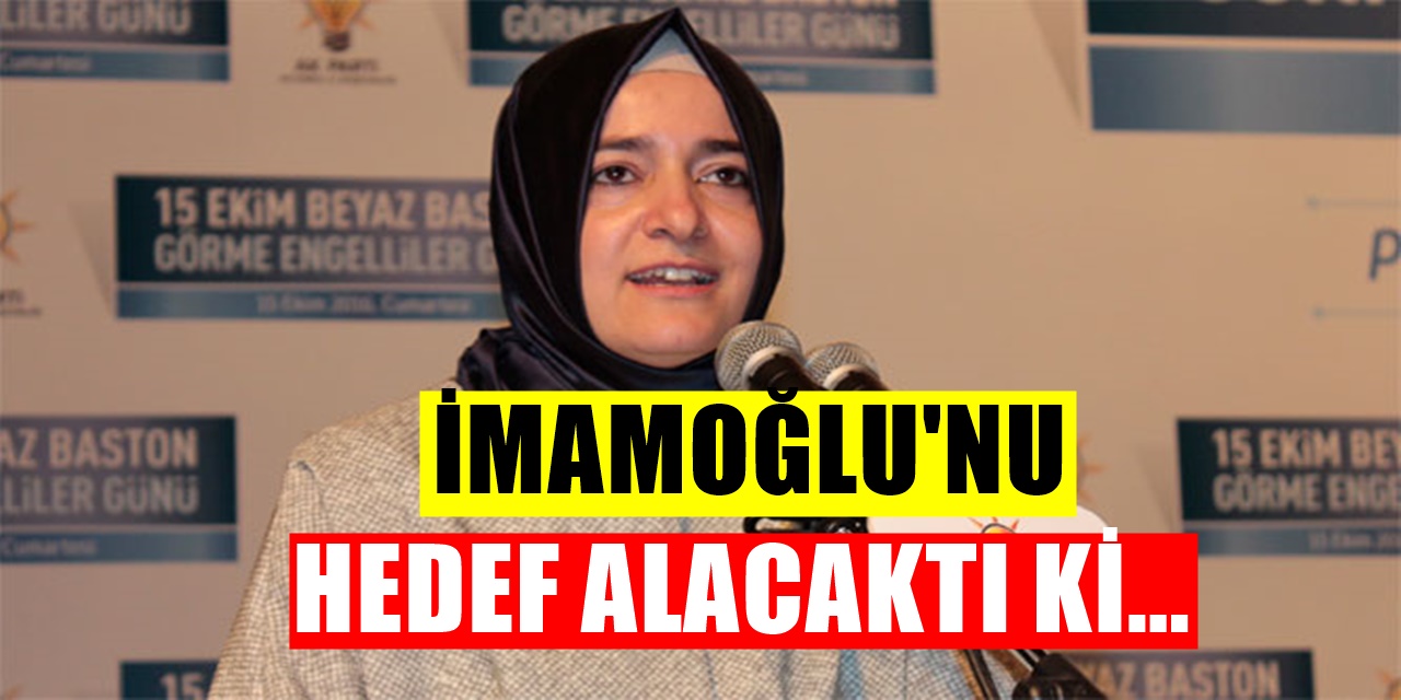 AKP'li Fatma Betül Kaya İmamoğlu'nu hedef alacağım derken neye uğradığını şaşırdı