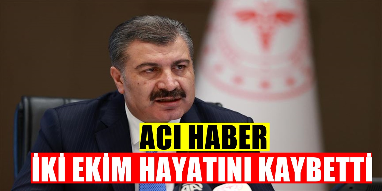 Fahrettin Koca Açıkladı: Aşı olmayan iki doktor hayatını kaybetti