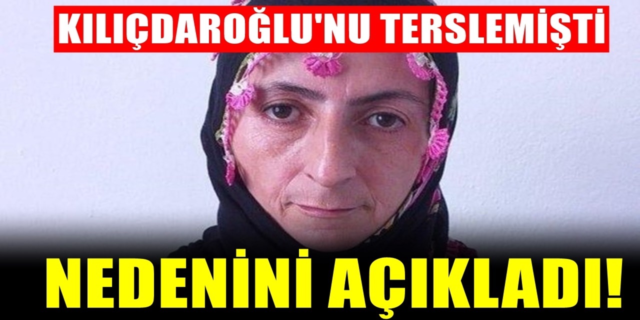 Kılıçdaroğlu'na tepki gösteren kadın! Yürü Yürünün Nedenini Açıkladı