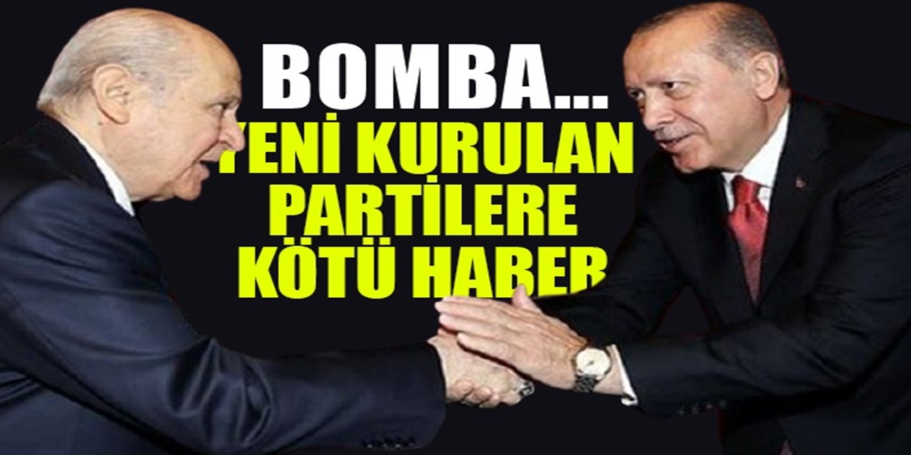 AKP ve MHP'nin yeni partileri durdurma planı belli oldu