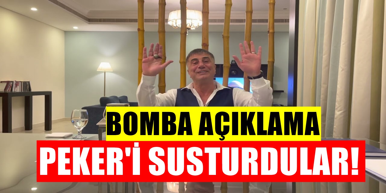 Beklenmedik Açıklama! 'Sedat Peker' Susturuldu