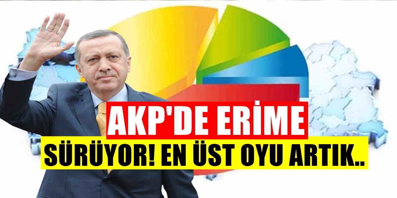 AKP'de ürküten düşüş! Oy oranları ilk kez bu seviyeyi gördü