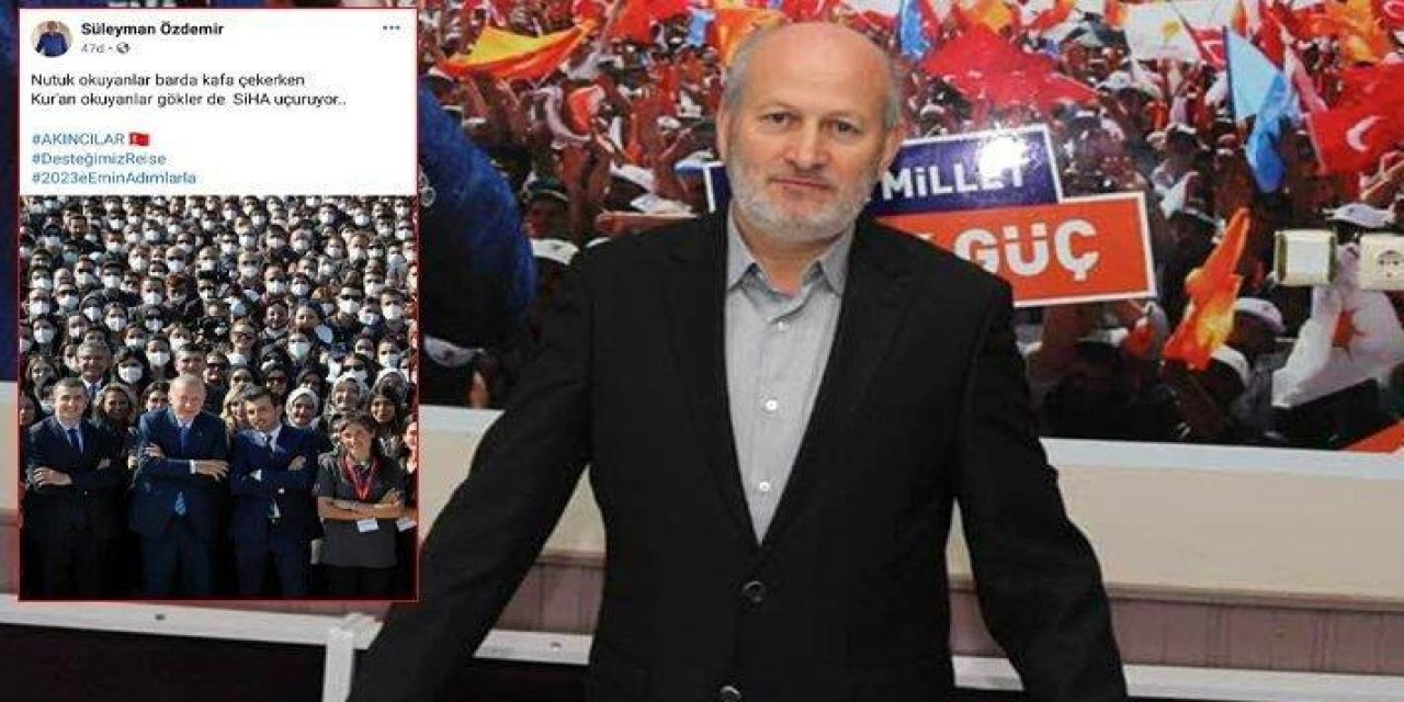 Nutuk Paylaşımıyla Tepki Çeken AKP'li Başkan Çark Edip Özür Diledi