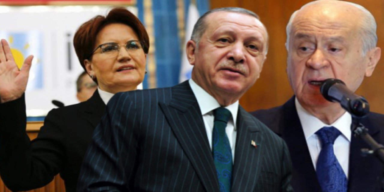 Son Ankette Erdoğan ve Bahçeli'yi Kızdıracak İyi Parti Detayı