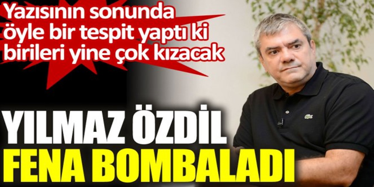 Yılmaz Özdil tartışma yarattı: Cumhuriyet'in anca cenaze namazı kılınır!