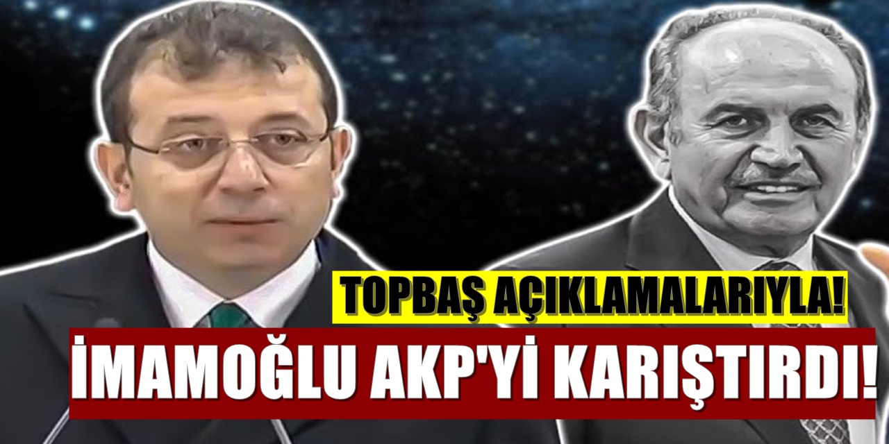Ekrem İmamoğlu Kadir Topbaş Açıklamalarıyla Ortalığı Karıştırdı
