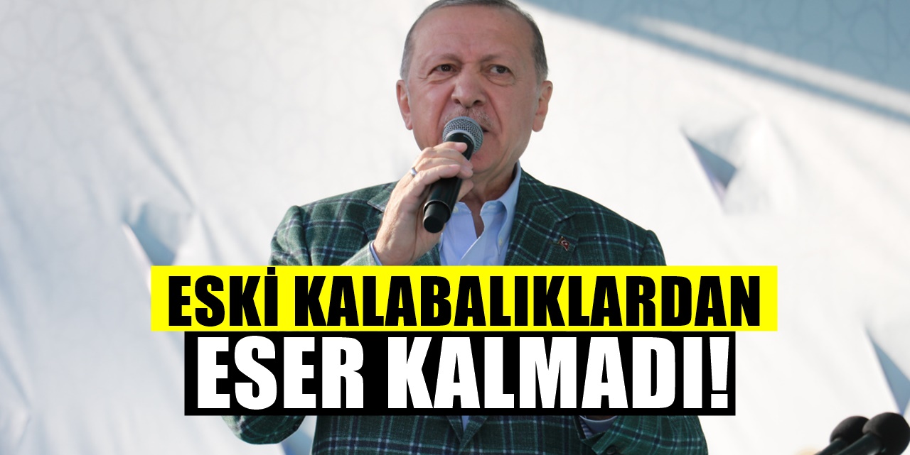'Televizyonlara inanmayın' diyerek, Erdoğan'ın miting fotoğrafını paylaştı!