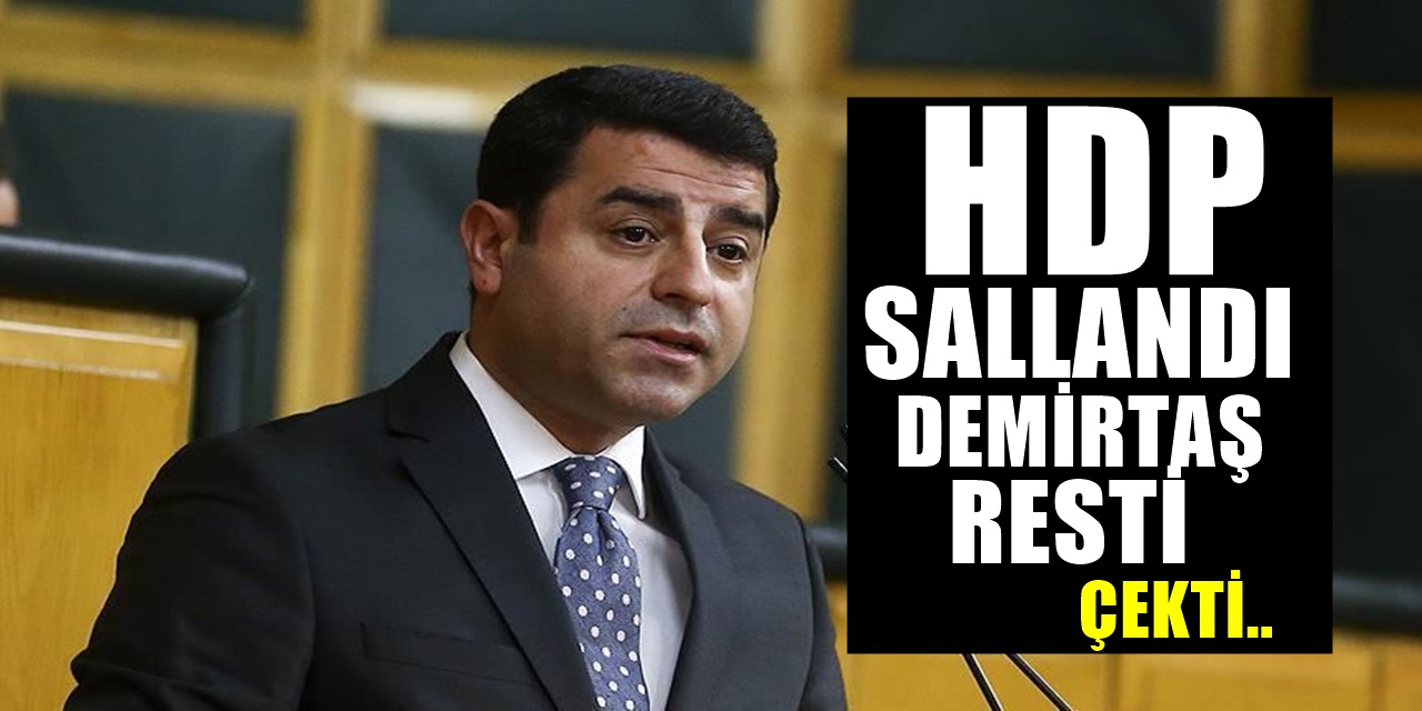 Selahattin Demirtaş Gemileri yaktı! Temelli'ye böyle seslendi