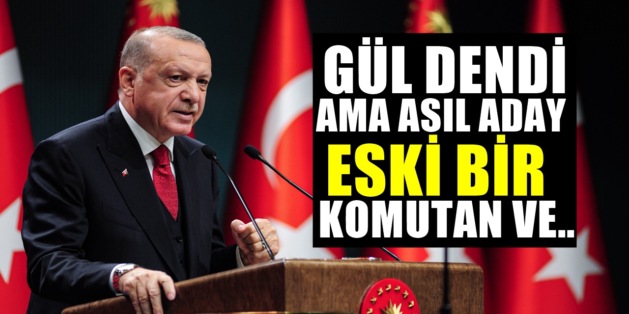 Uzlaşma Sağlandı diyerek Erdoğan yerine AKP ve MHP'nin Düşündüğü Adayı Açıkladı
