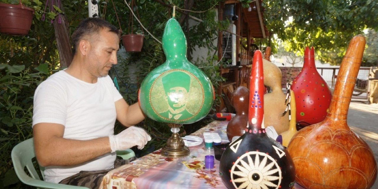Manisa'da yaşayan İlkay Özcan ilginç bir süsleme sanatı buldu! Şimdi paraya para demiyor