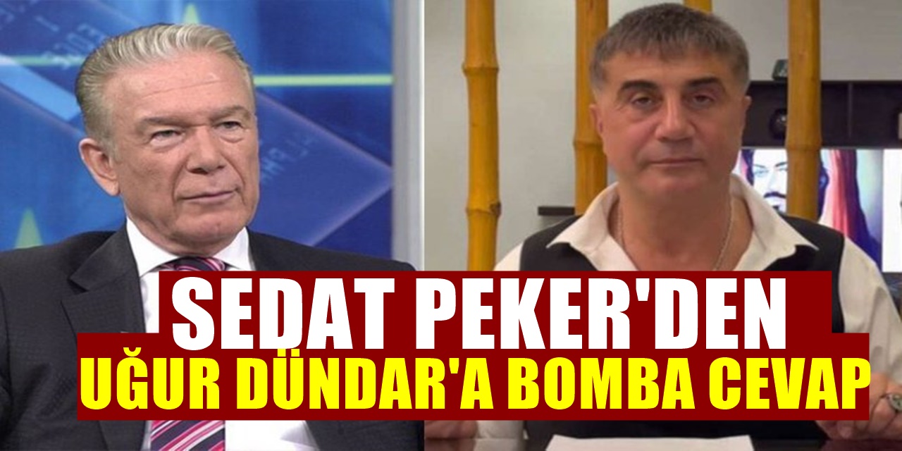 Uğur Dündar Bir Mesaj Yayınladı Sedat Peker Anında Cevap Verdi