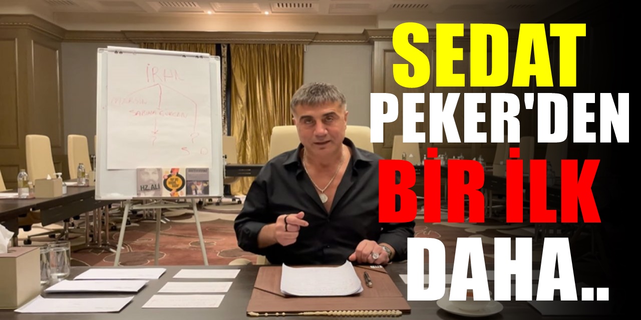 Sedat Peker Bugüne Kadar Yapmadığı Bir Şeyi Yaptı!