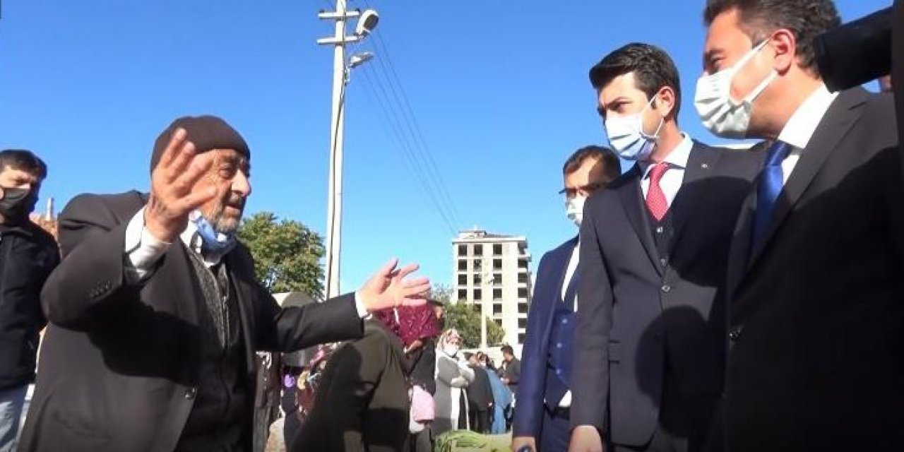 Ali Babacan gittiği her yerde tersleniyor! Vatandaştan Davar Çobanı tepkisi
