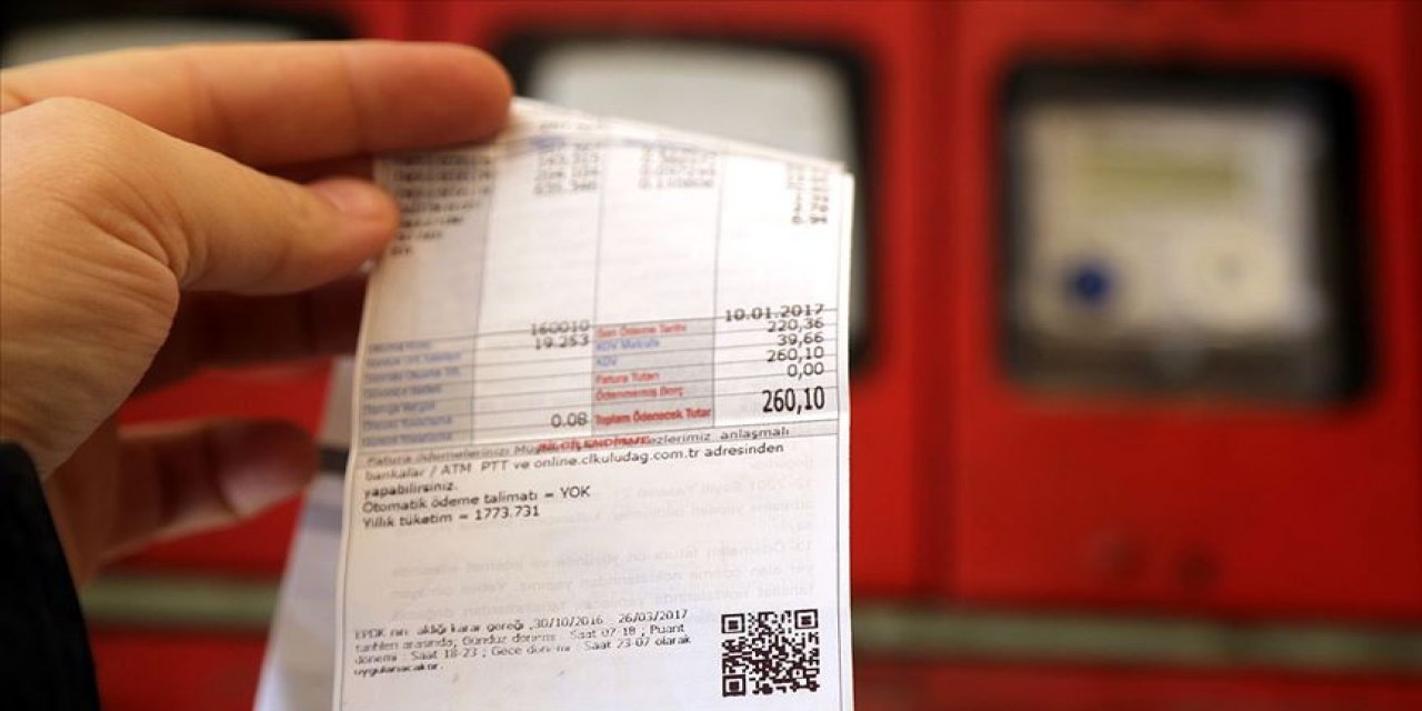 Elektrik faturası 120 TL üzerinde gelenleri ilgilendiren duyuru