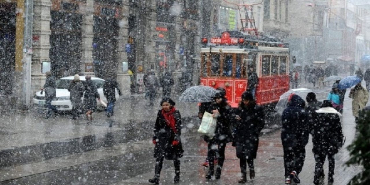Meteoroloji acil olarak uyardı. Kar Yağışı Beklenen Bölgeler..