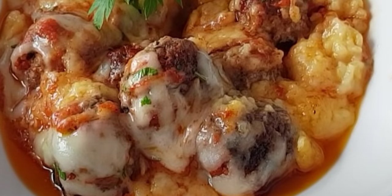 Lokum gibi oluyor tadı ve kokusu unutulmuyor Püreli Top Köfte Tarifi