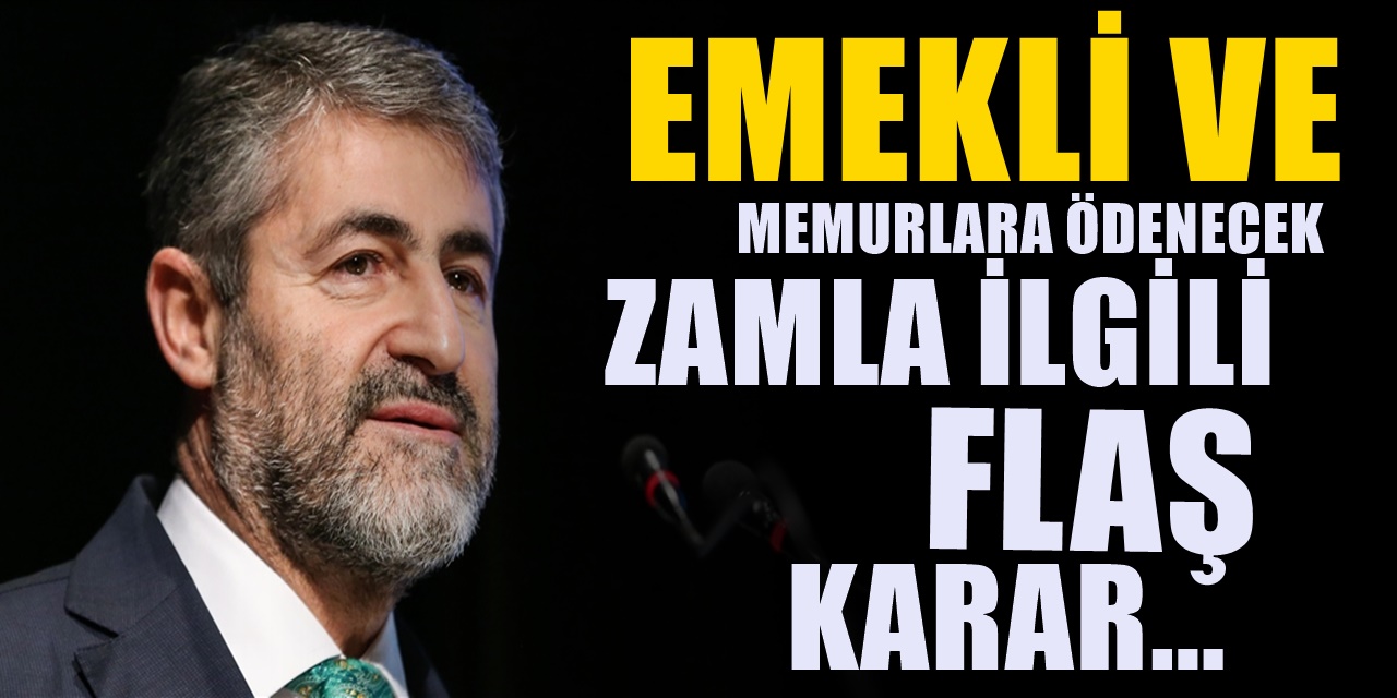 Emekliler ve memurların 2022 zammı için Nebati'den flaş açıklama