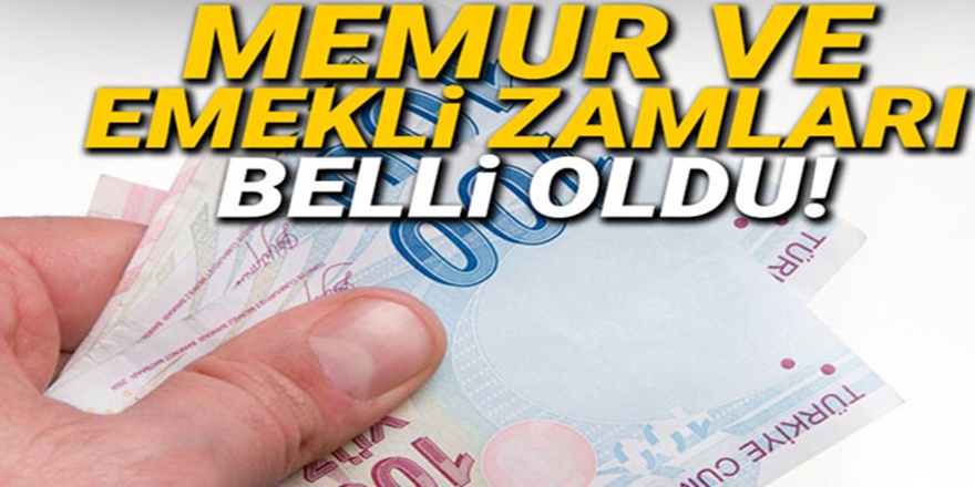 2022 için düşünülen emekli ve memur zammı sızdı!