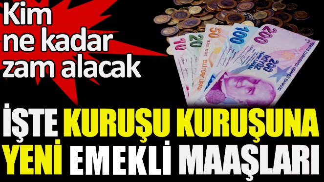 Emeklilere ek zam yok! 2022 yılında ödenecek zamlı maaşlar belli oldu