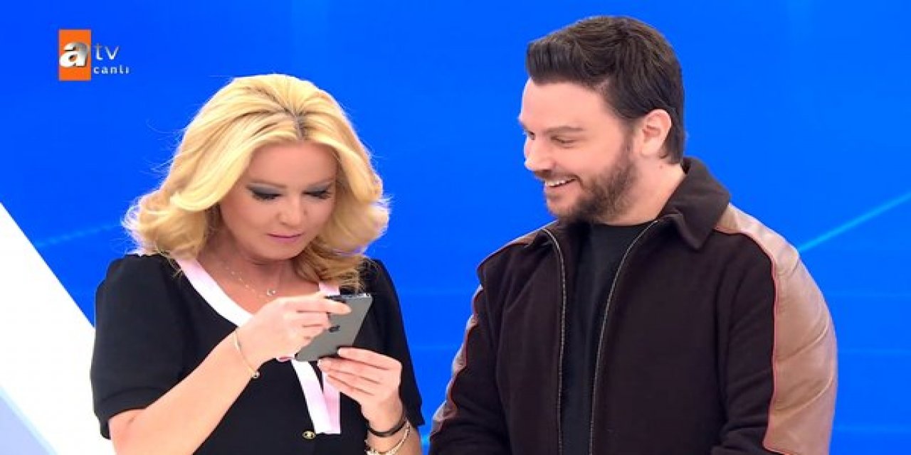Sinan Akçıl Müge Anlı’ya sürpriz yapınca Müge Anlı Şaşkınlığını Gizleyemedi