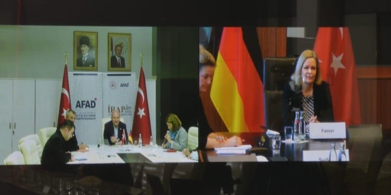 Bakan Soylu, Almanya İçişleri Bakanı Faeser İle Flaş Bir Görüşme Gerçekleştirdi