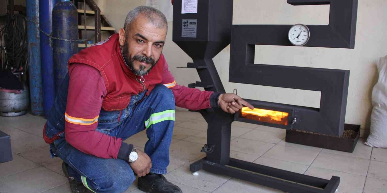 Yüksek Faturalara Çözümü Kendi Buldu! 500 TL'ye kışı çıkaran soba üretti