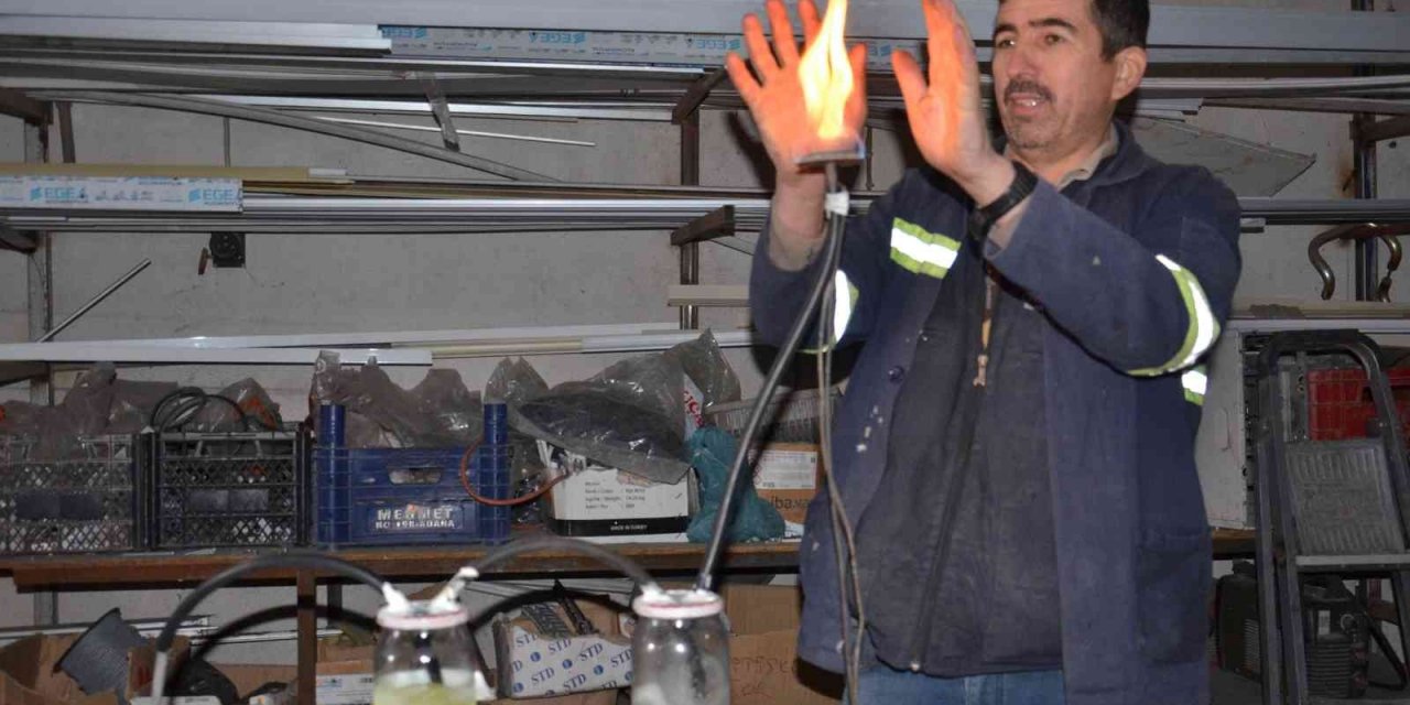 Elektrik ve Doğal Gaz Faturaları Kabarınca Elbistan'da Bir Esnaf Mucit Oldu!