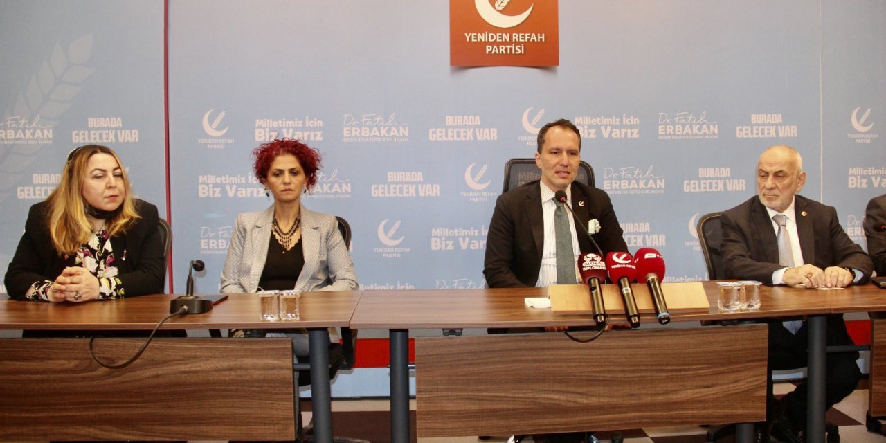 EYT mağdurlarından Yeniden Refah Partisi'ne Ziyaret