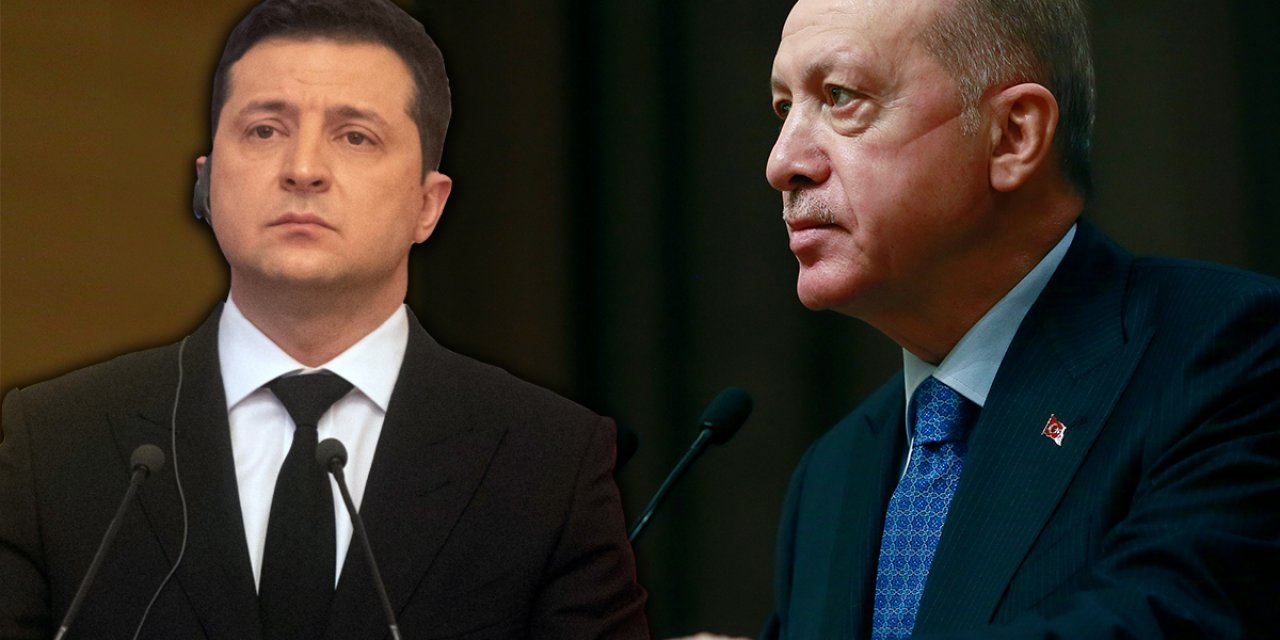 Cumhurbaşkanı Erdoğan, Ukrayna Cumhurbaşkanı Zelenski İle telefonda Görüştü