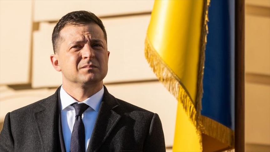 Ukrayna Devlet Başkanı Vladimir Zelenskiy , NATO üyeliğinden vazgeçti