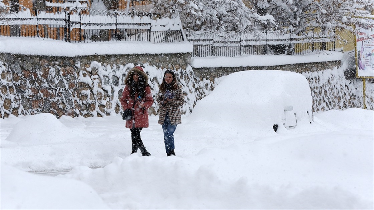 Doğu Anadolu'da Yoğun Kar Yağışı Beklendiği Duyuruldu