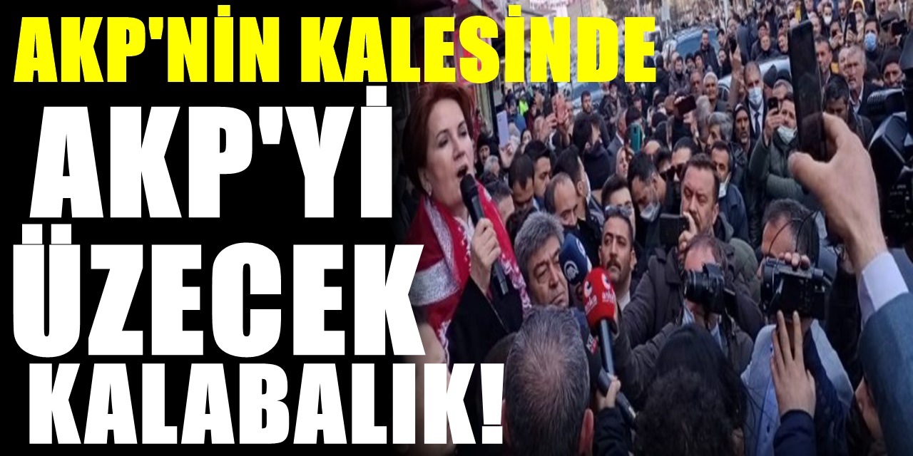 AKP'nin kalesinde Meral Akşener fırtınası