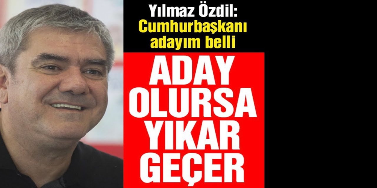 Yılmaz Özdil seçimi garanti kazanacak adayı açıkladı
