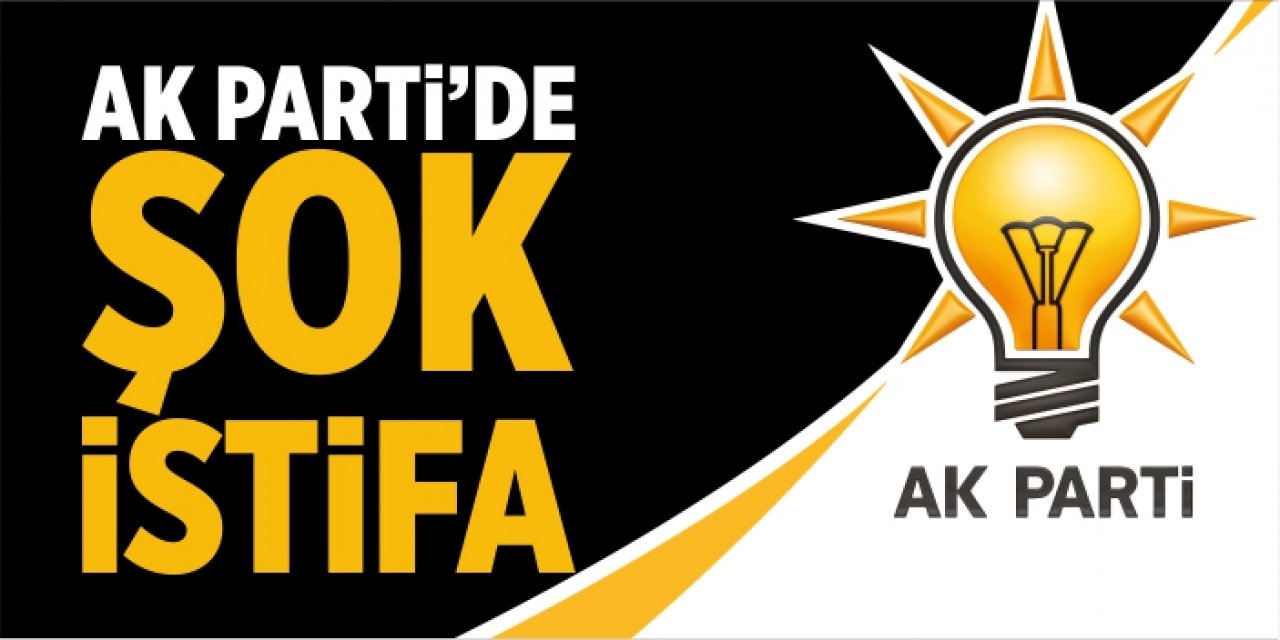 AKP'de beklenmedik yeni istifa