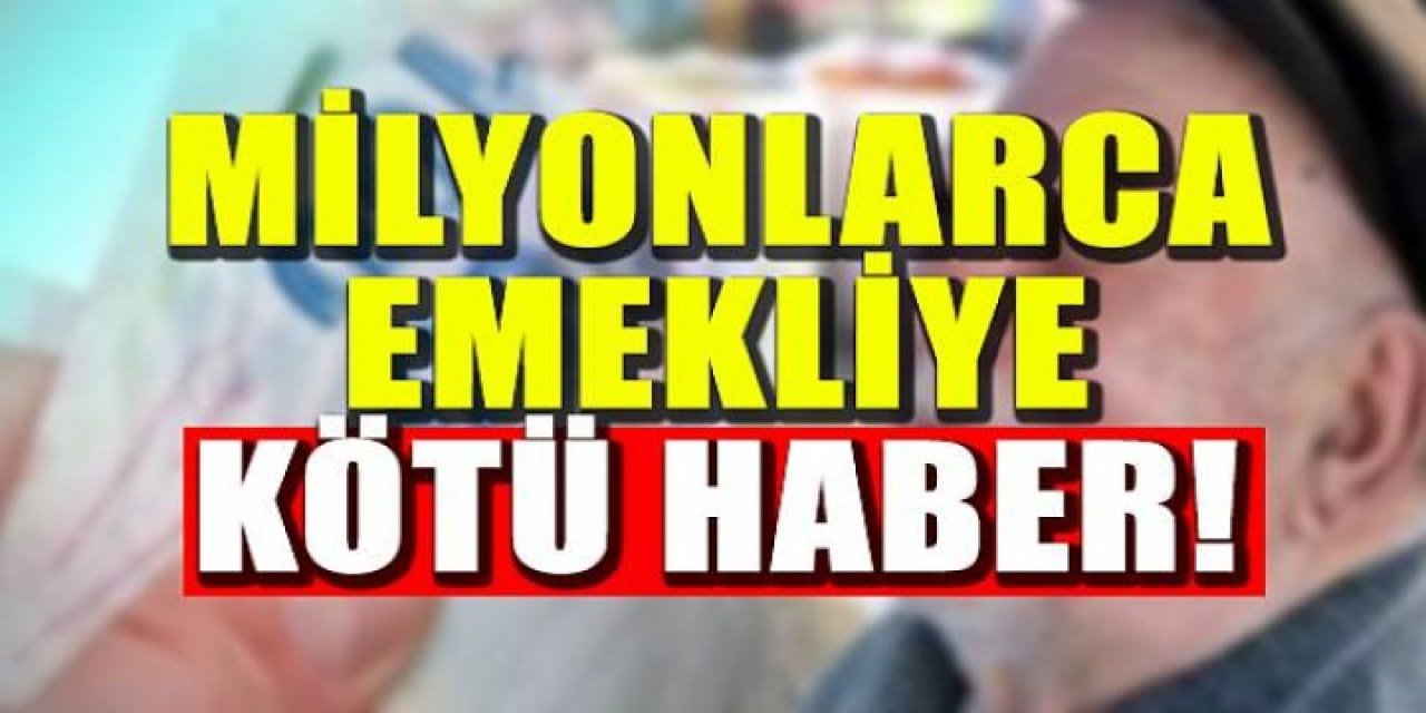 İkramiye zammı bekleyen emeklilere kötü haber