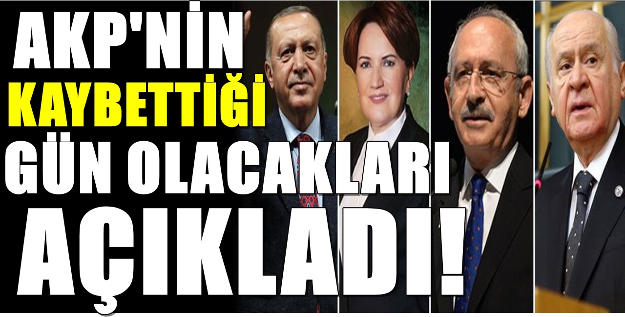 AKP seçimi kaybederse olacakları Akşener açıkladı