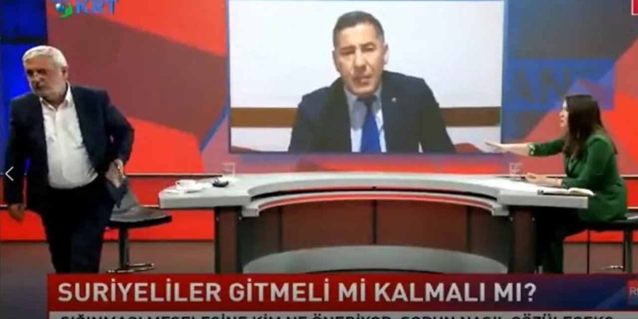 Canlı yayında ortalık fena karıştı: AKP'li Mehmet Metiner stüdyoyu terk etti