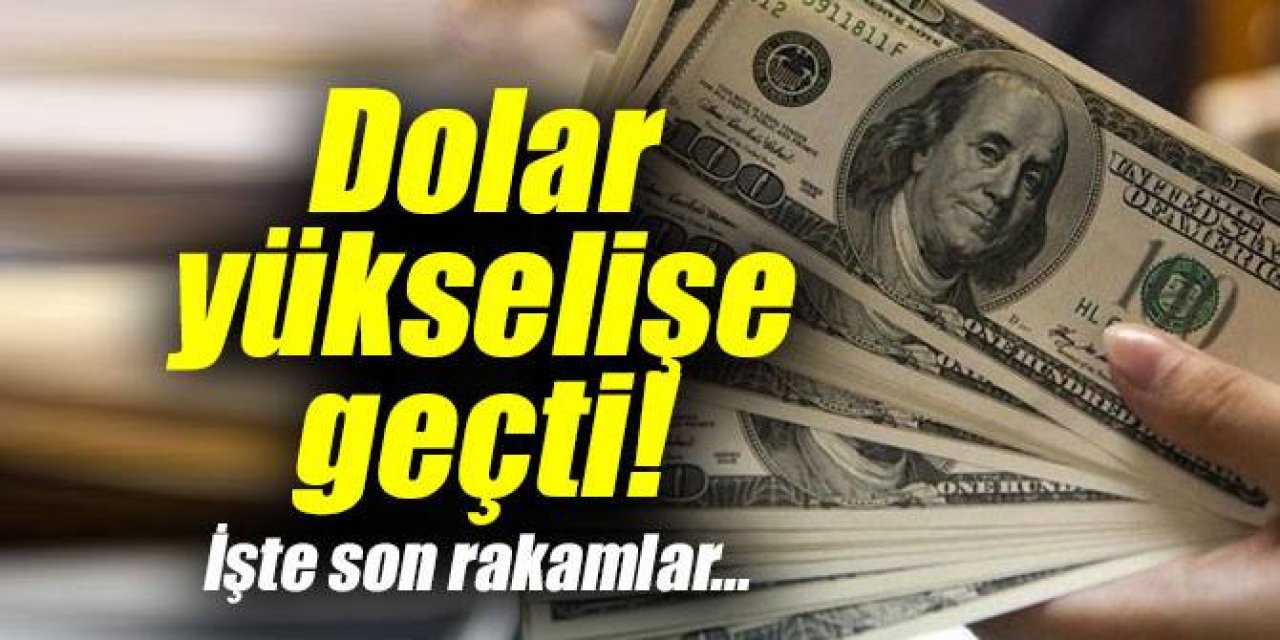 Dolarda yeniden yükseliş! 1 Dolar Kaç TL oldu?