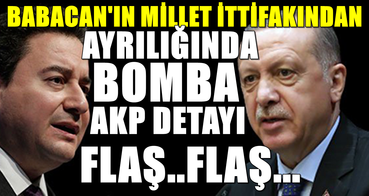 Deva partisi neden Millet İttifakına katılmadı? Çarpıcı AKP detayı