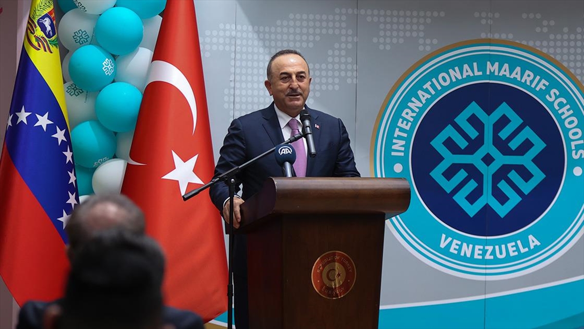 Dışişleri Bakanı Çavuşoğlu: Maarif Vakfının yeni kolej açılışında konuştu: Gurur Duyuyoruz